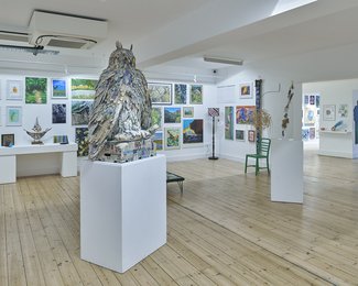 Installation View: 'Letchworth Open 2024' at the Broadway Gallery, September 2024